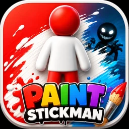 Paint Stickman: Hide & Seek