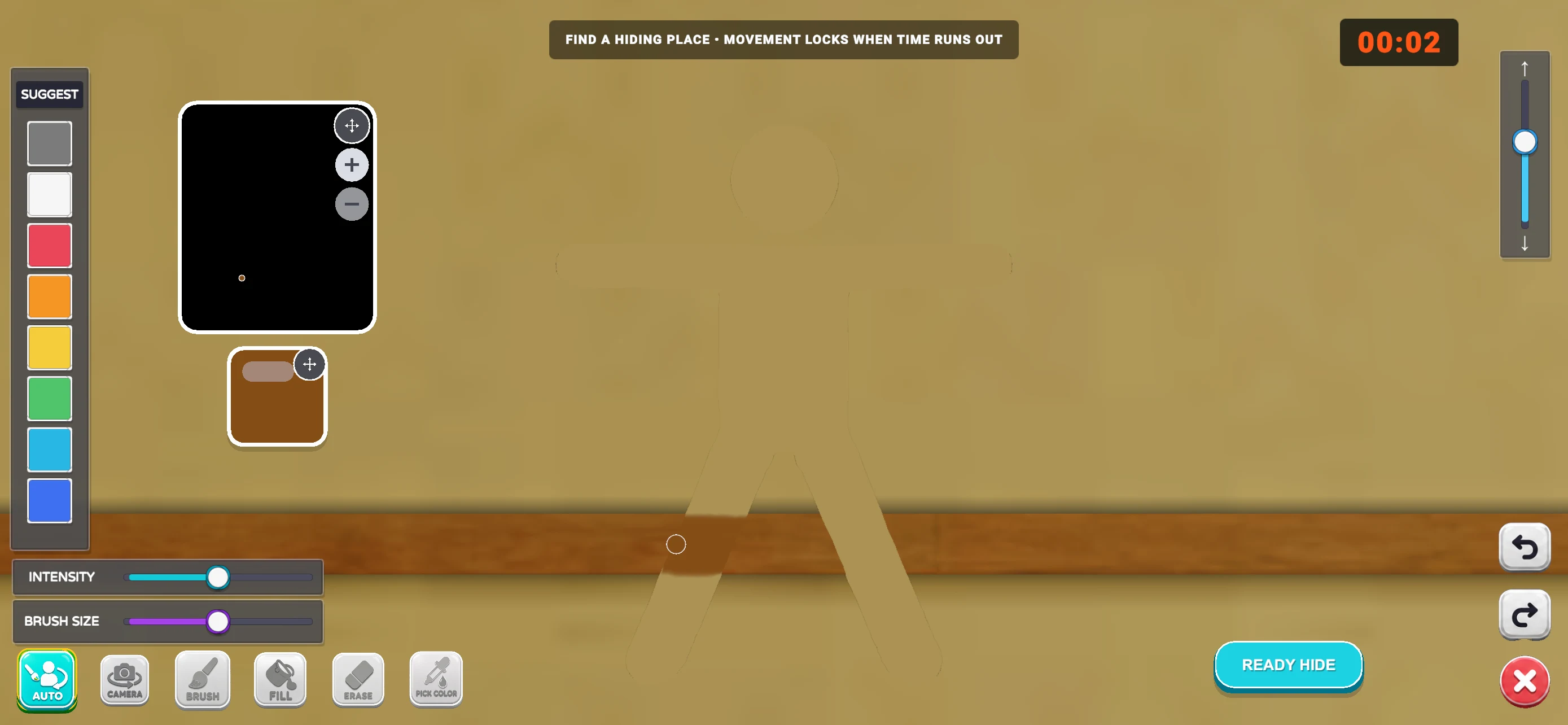 Paint Stickman: Hide & Seek screenshot